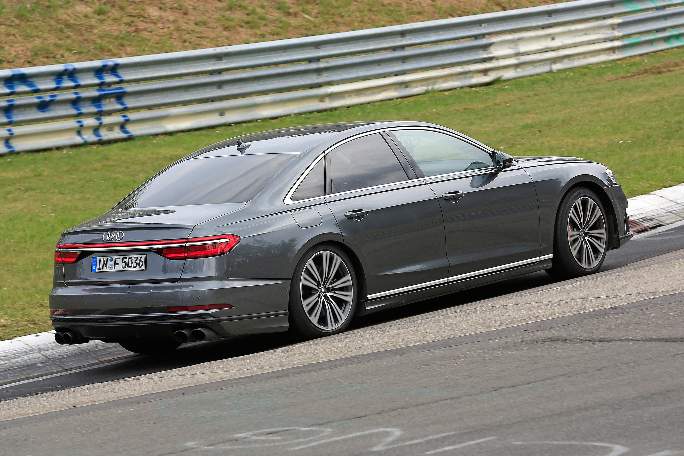 Audi S8 prototype - rear quarter