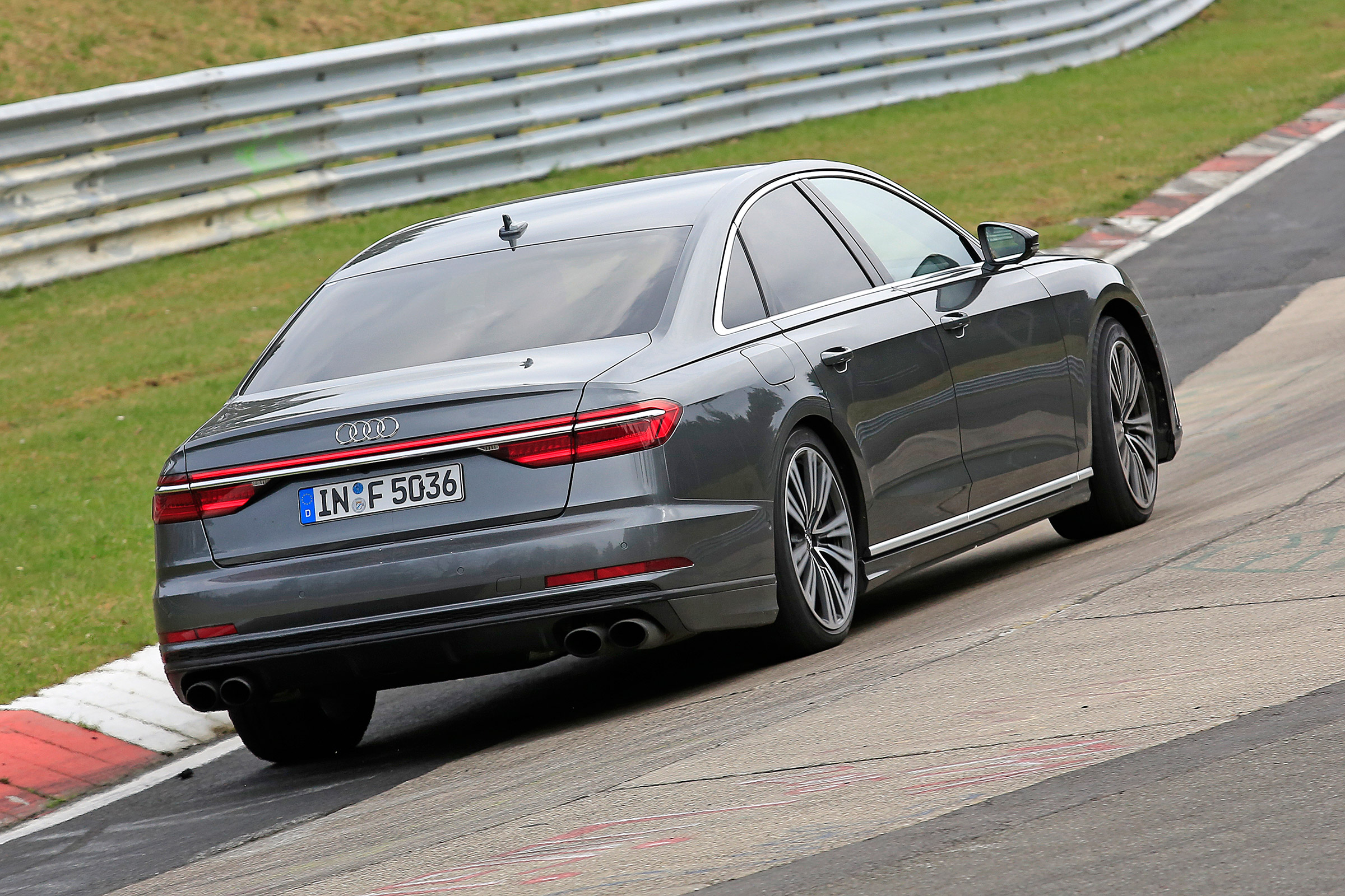 Audi S8 prototype - rear quarter