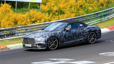 Bentley Continental GT C spy 2018 - front quarter