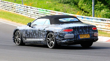 Bentley Continental GT C spy 2018 - rear quarter