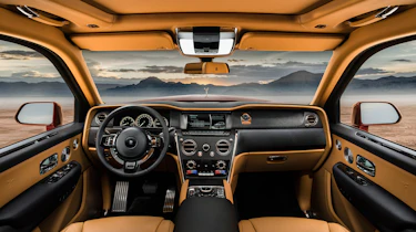 Rolls Royce Cullinan - interior