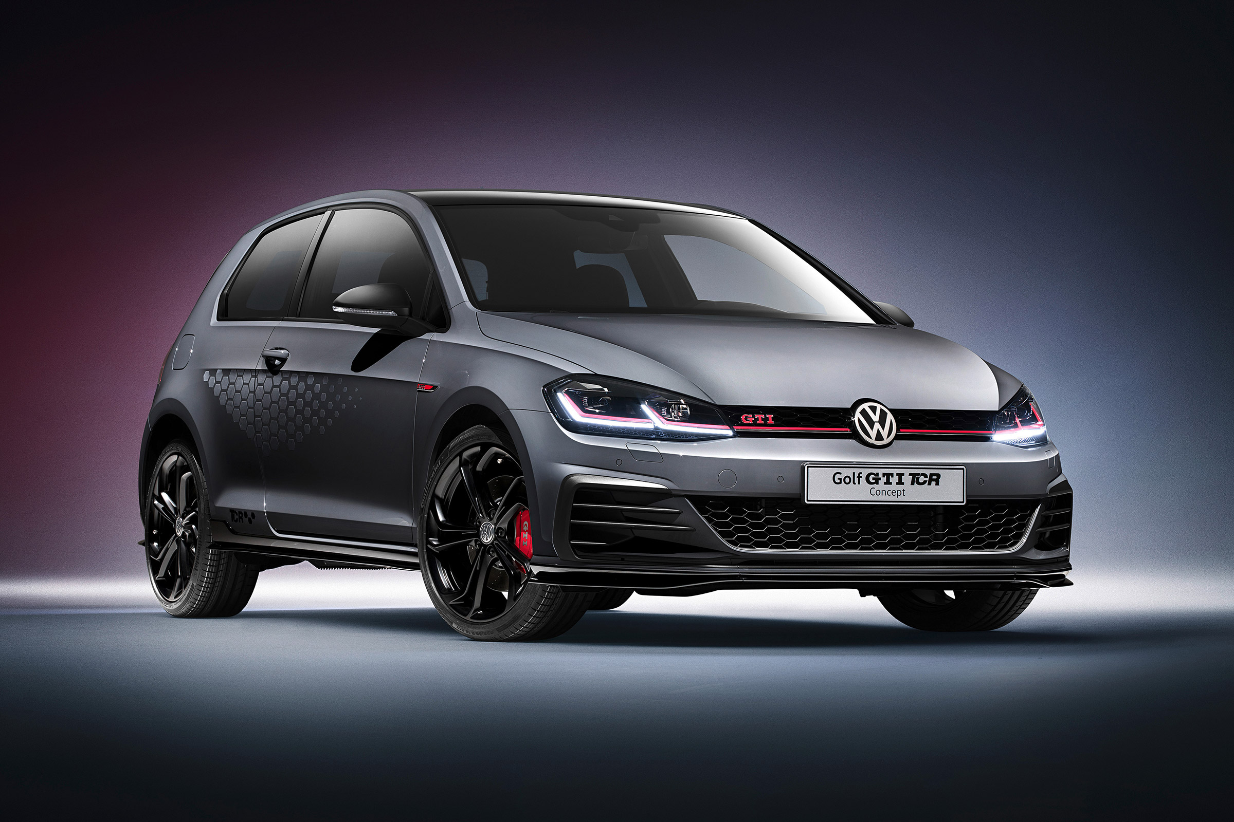 Volkswagen Golf GTI TCR Concept - front grey