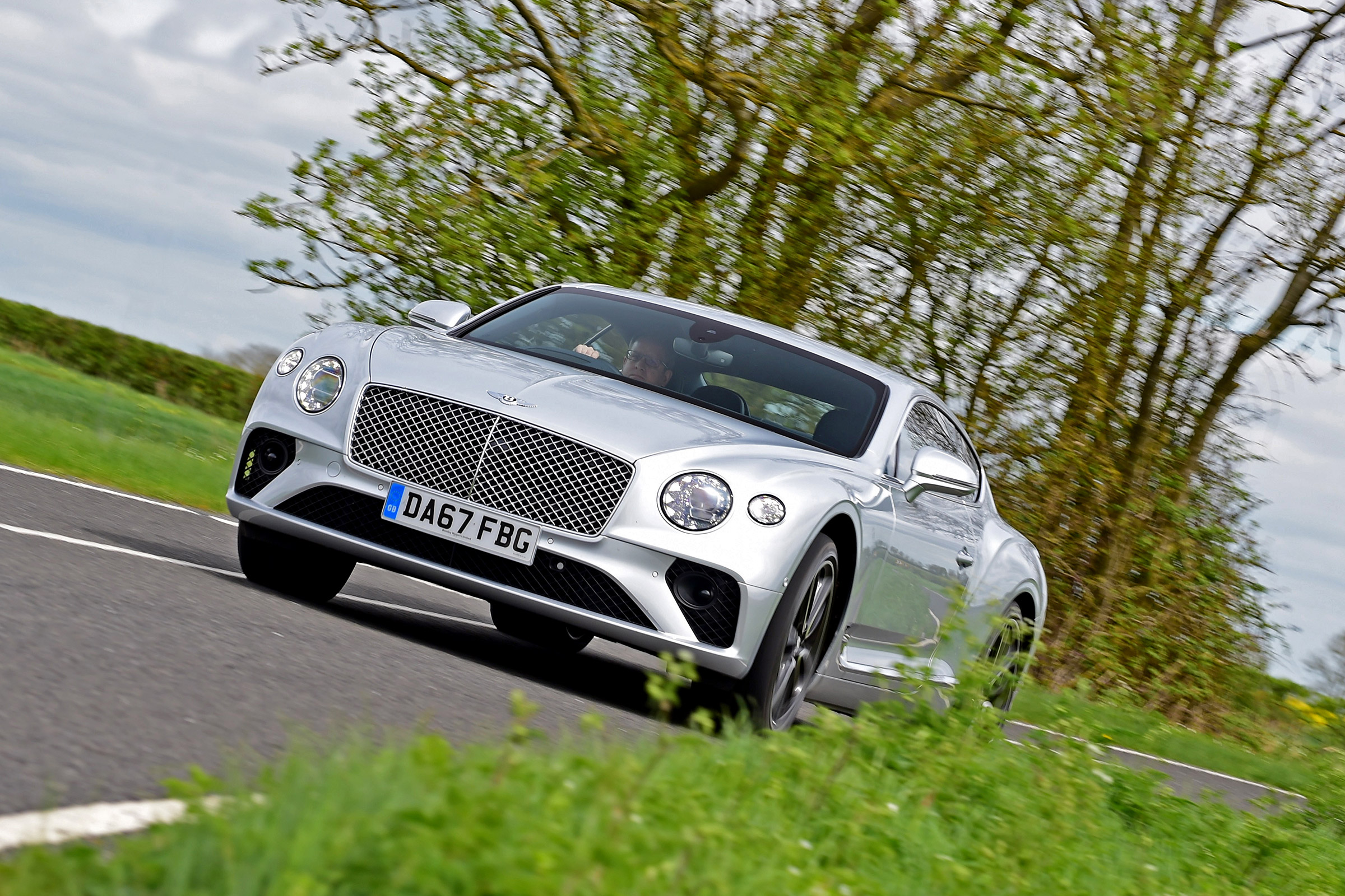 Bentley Continental GT UK drive - front