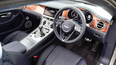 Bentley Continental GT UK drive - interior