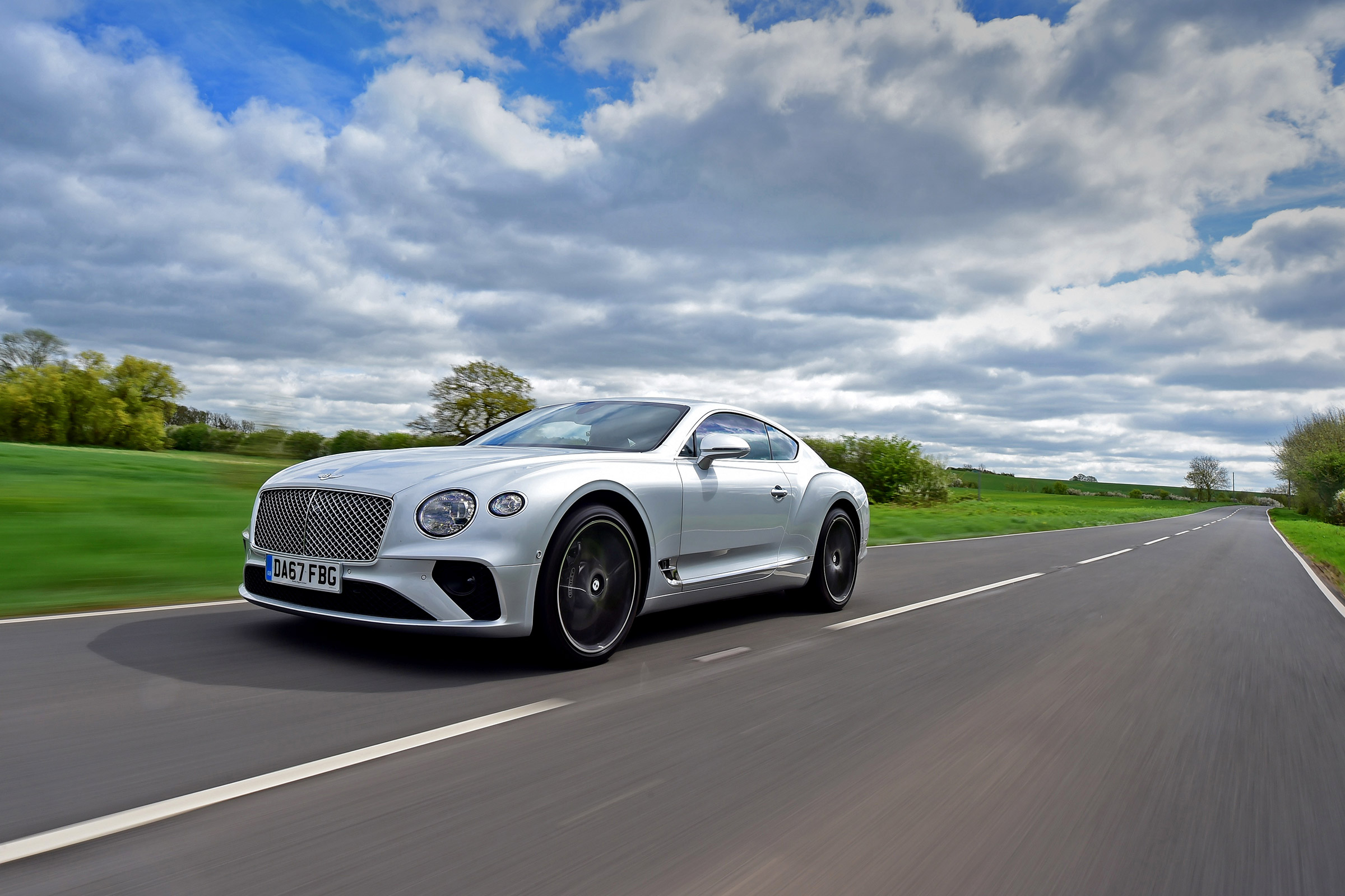 Bentley Continental GT UK drive - quarter