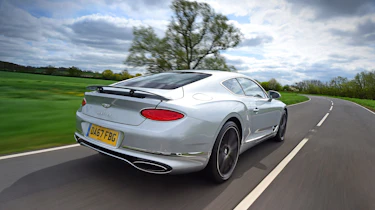 Bentley Continental GT UK drive - rear