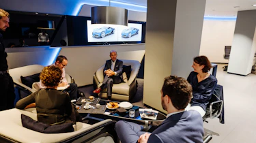 Bugatti showroom - seats