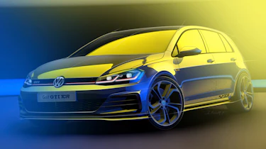 Golf GTi TCR front sketch