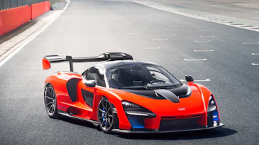 McLaren Senna at silverston - front static