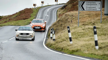 Audi Quattro and Nissan GT-R