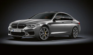 BMW M5 Competition - front quarter