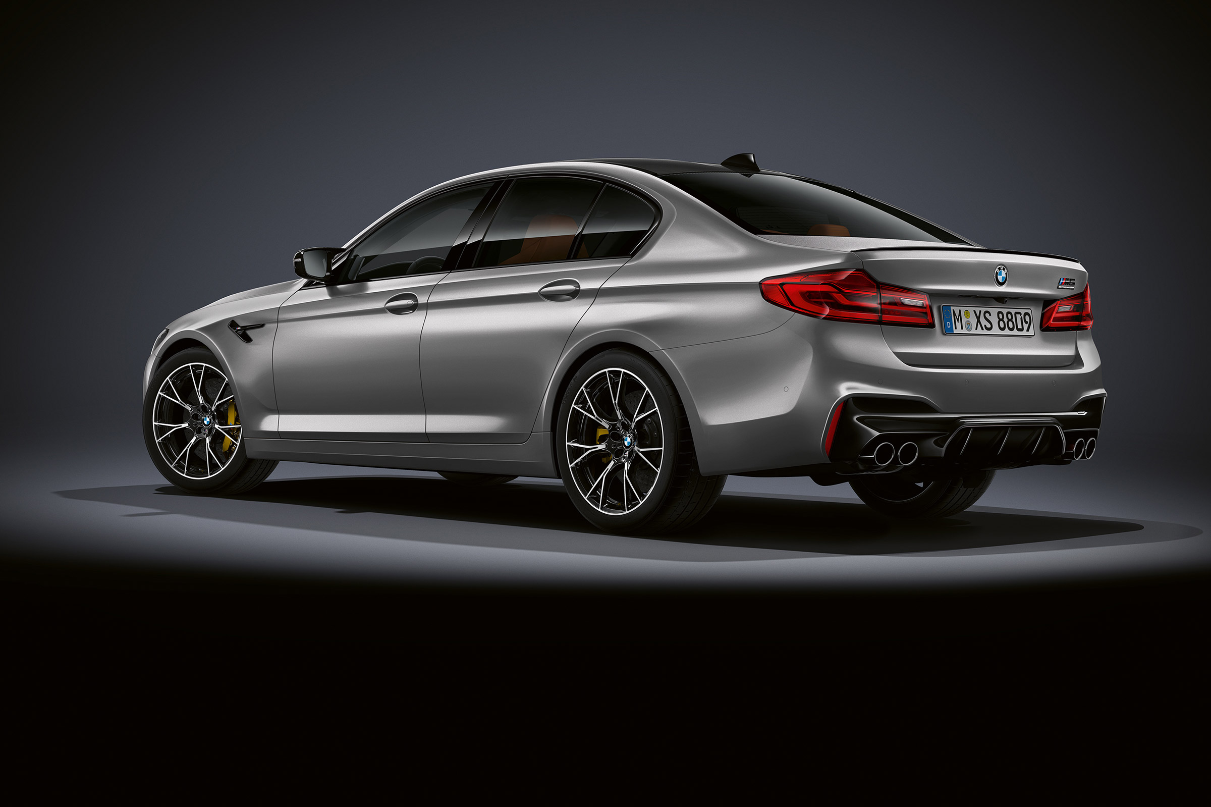 BMW M5 Competition - rear quarter
