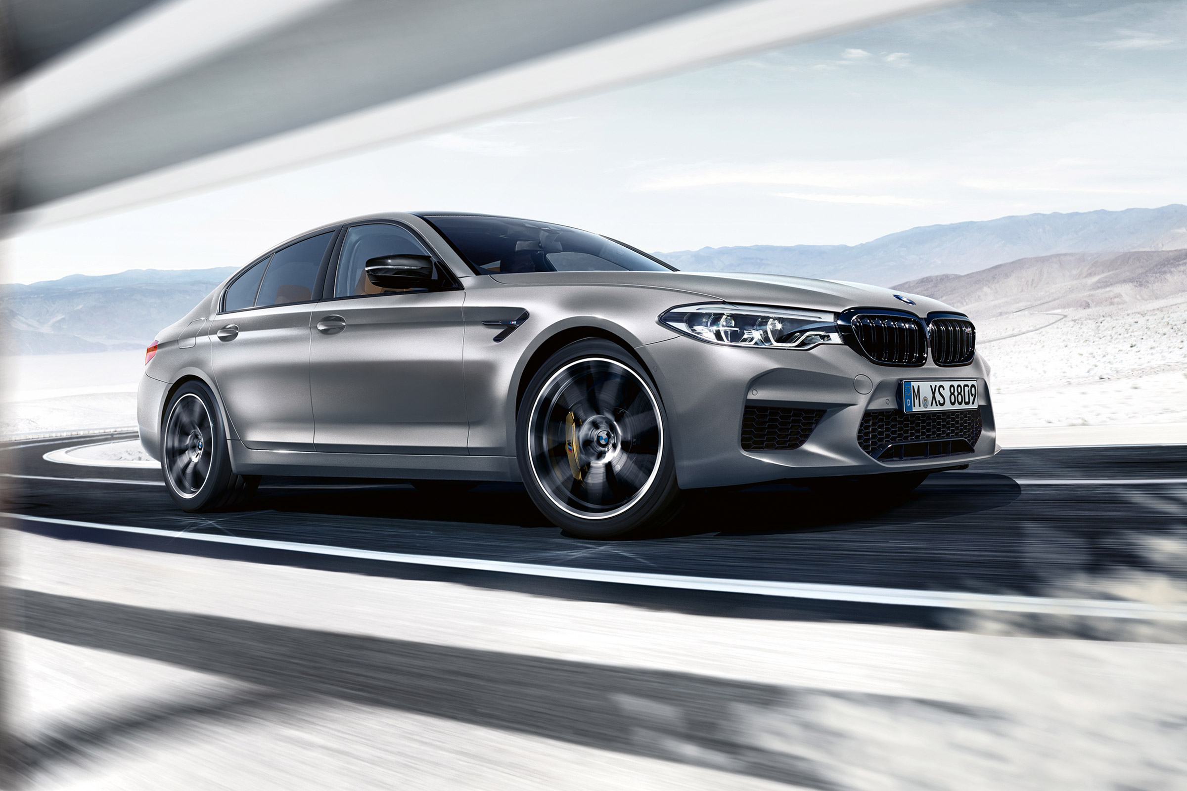 BMW M5 Competition - front
