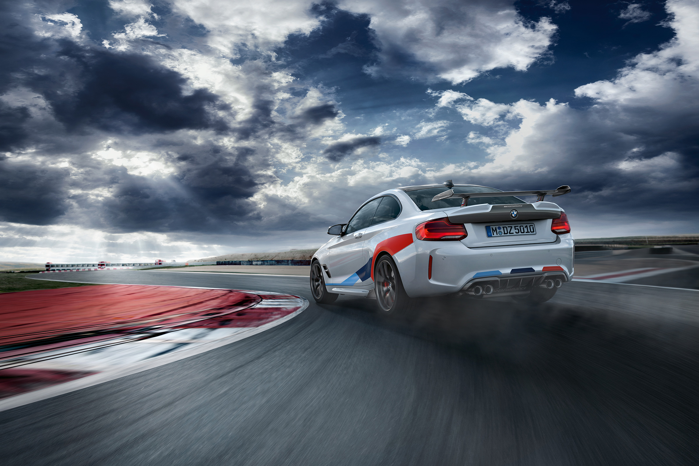 BMW M2 Competition M performance Parts – rear quarter