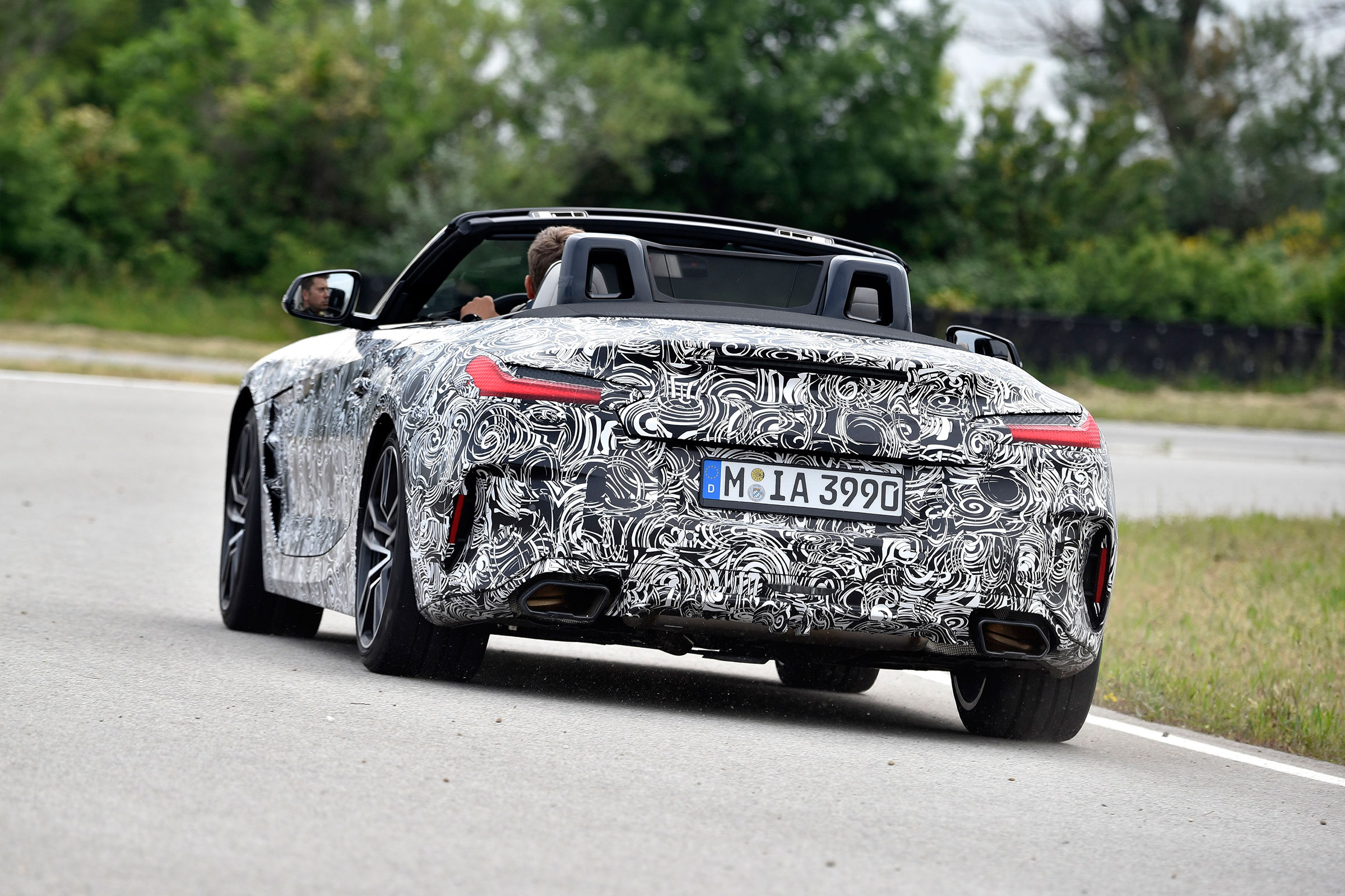 New 2019 BMW Z4 – rear