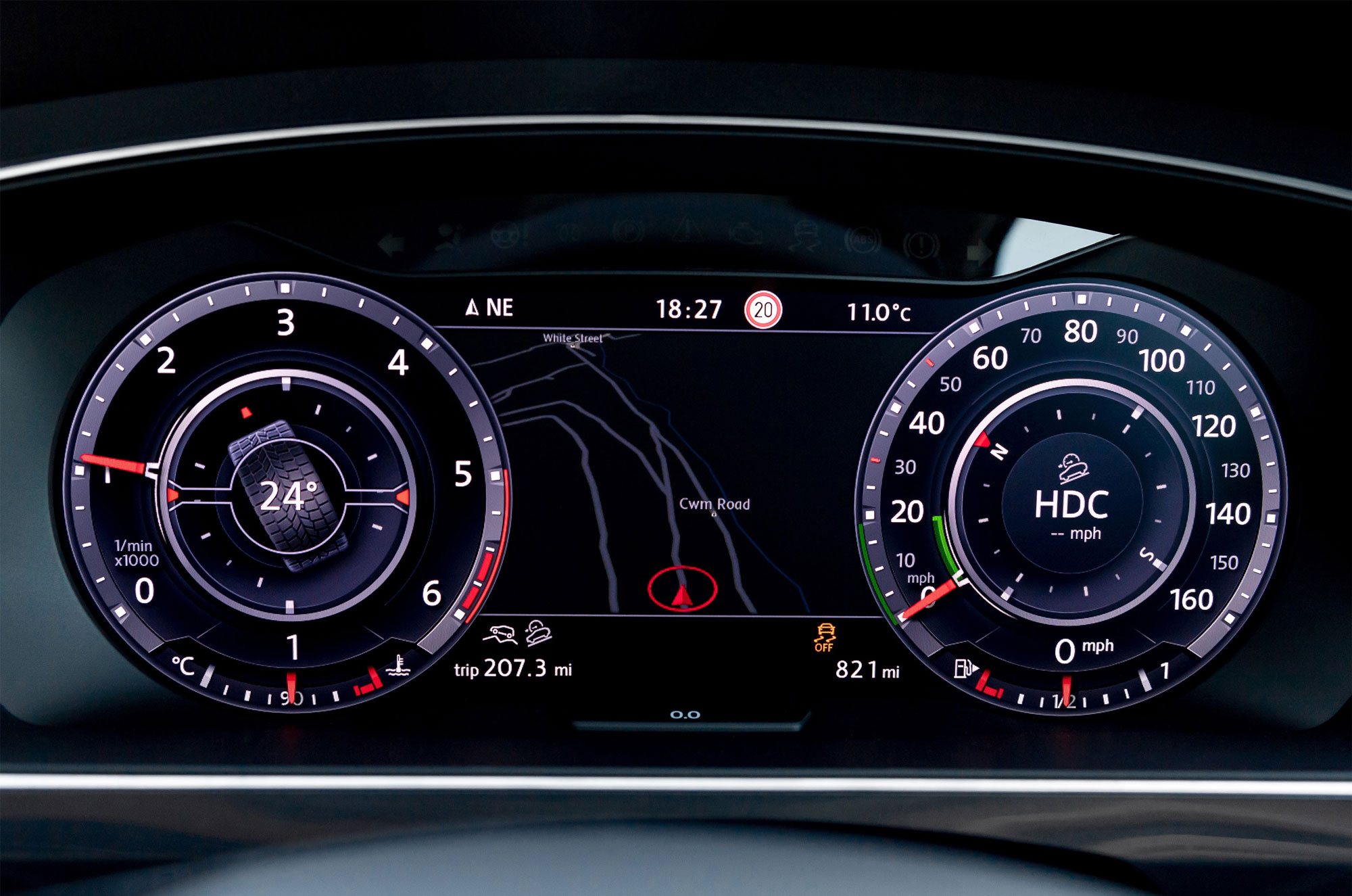 Volkswagen Tiguan – Dials
