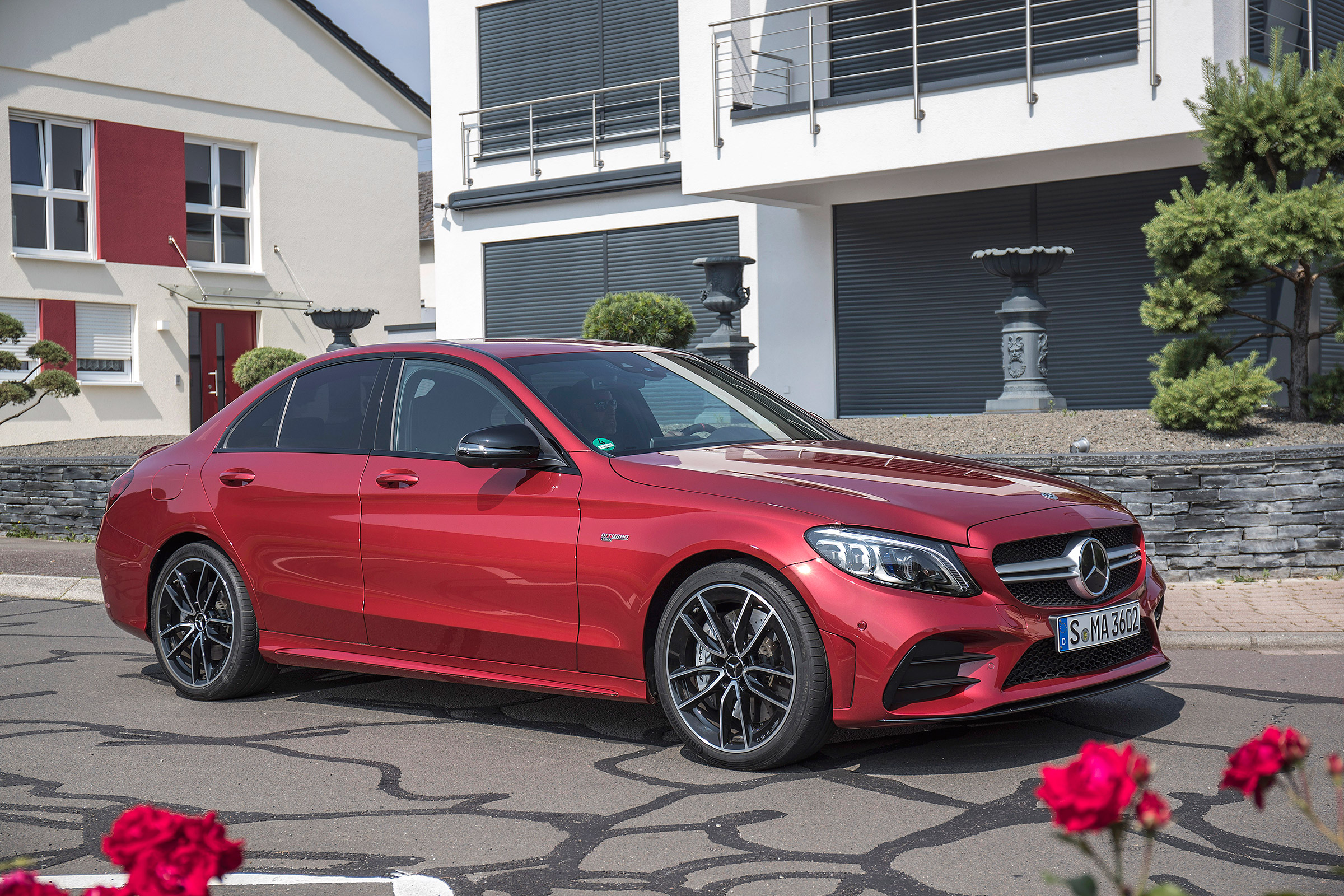 Mercedes-AMG C43 2018 facelift - side