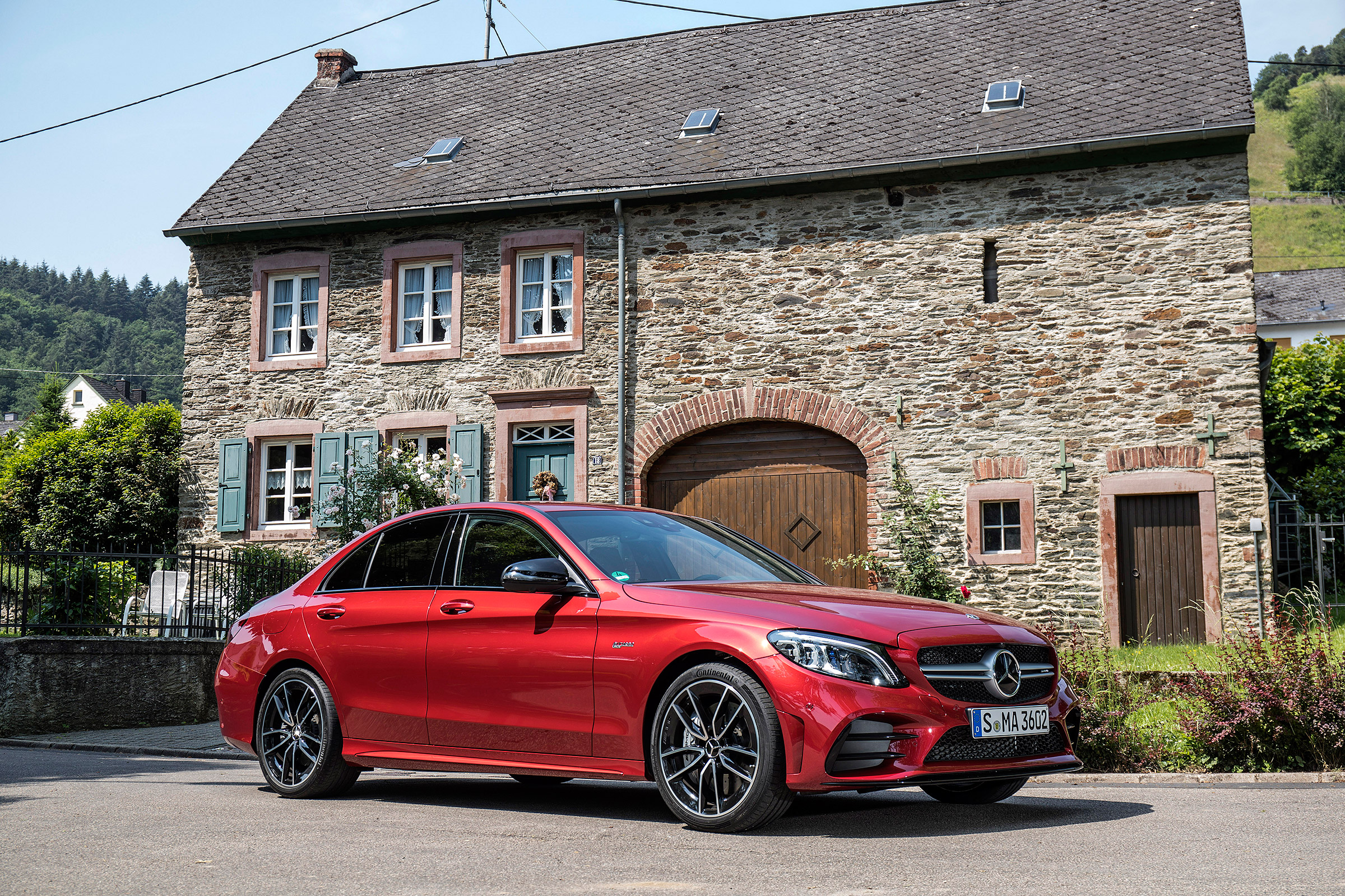 Mercedes-AMG C43 2018 facelift - side