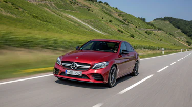 Mercedes-AMG C43 2018 facelift - front quarter