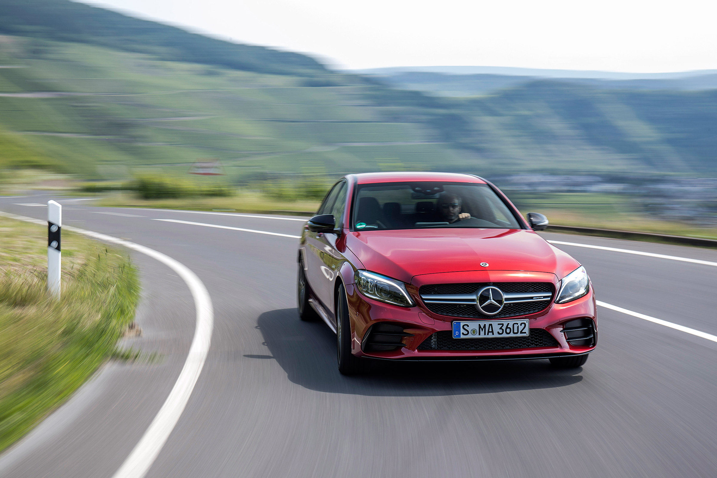 Mercedes-AMG C43 2018 facelift - nose