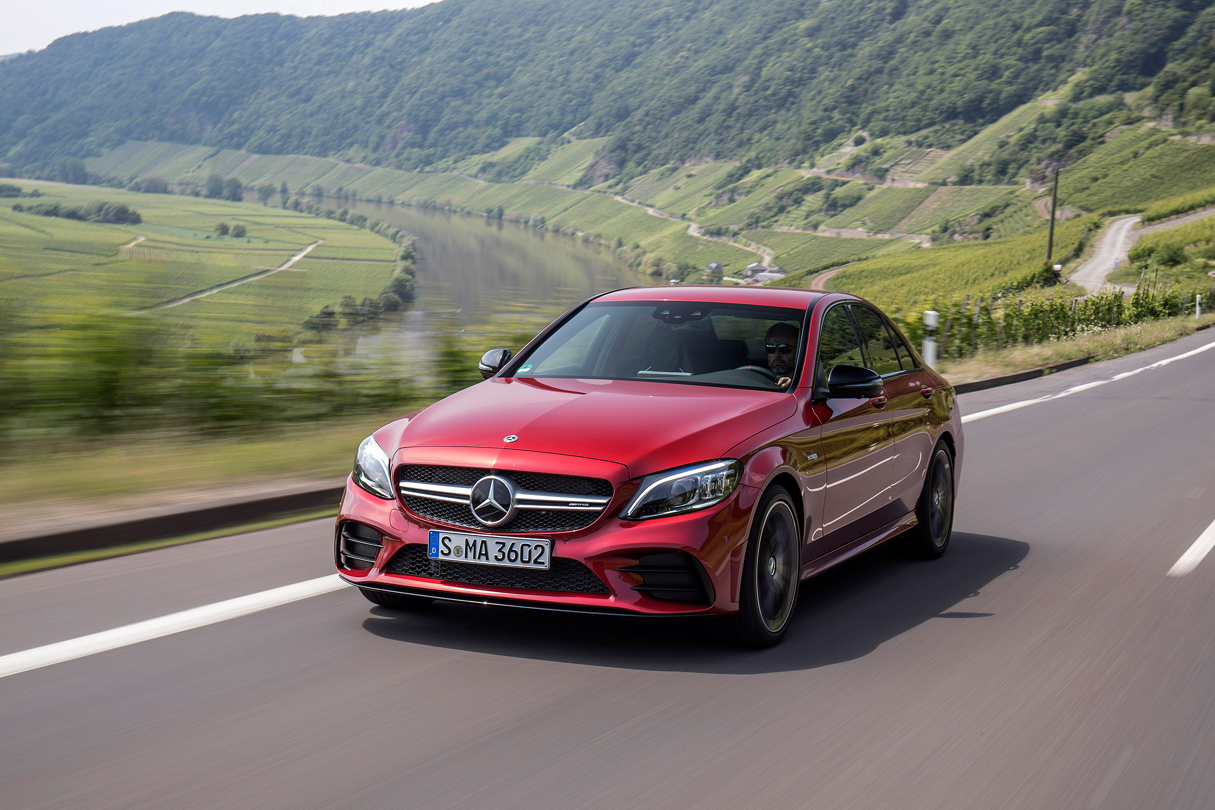 Mercedes-AMG C43 2018 facelift - nose