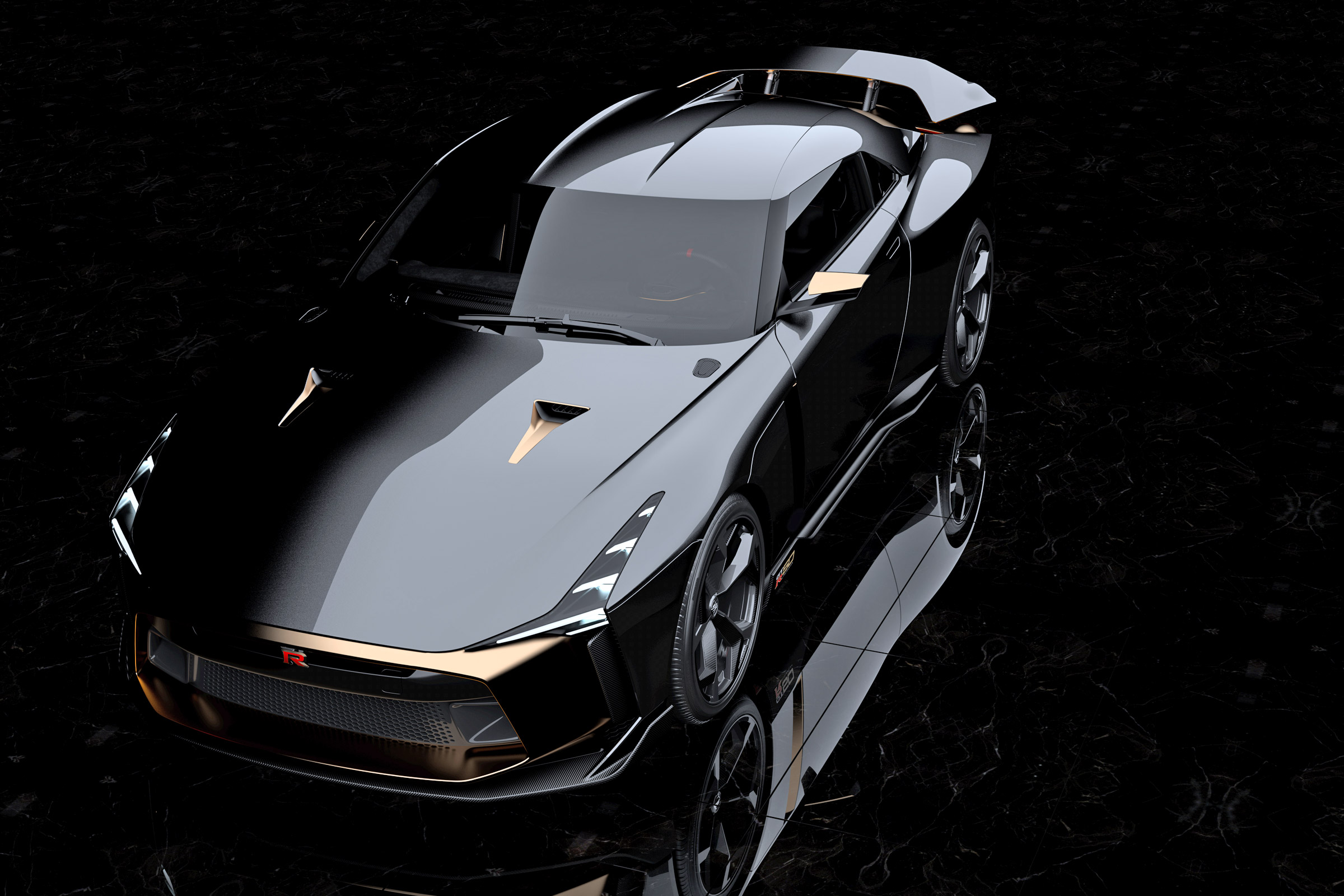 New Nissan GT-R50 by Italdesign prototype high front