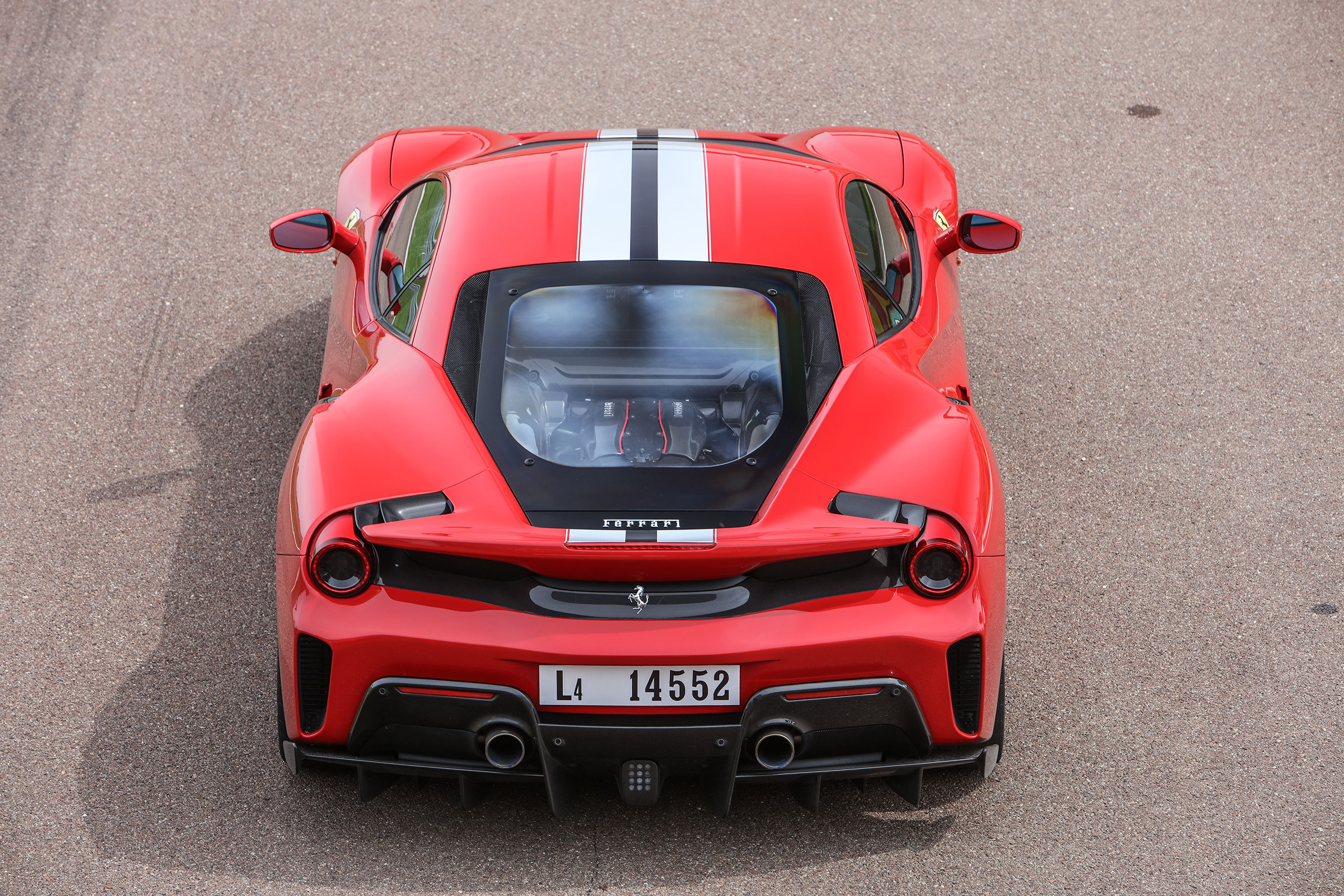Ferrari 488 Pista – rear