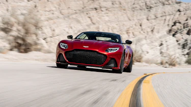 Aston Martin DBS Superleggera - front action