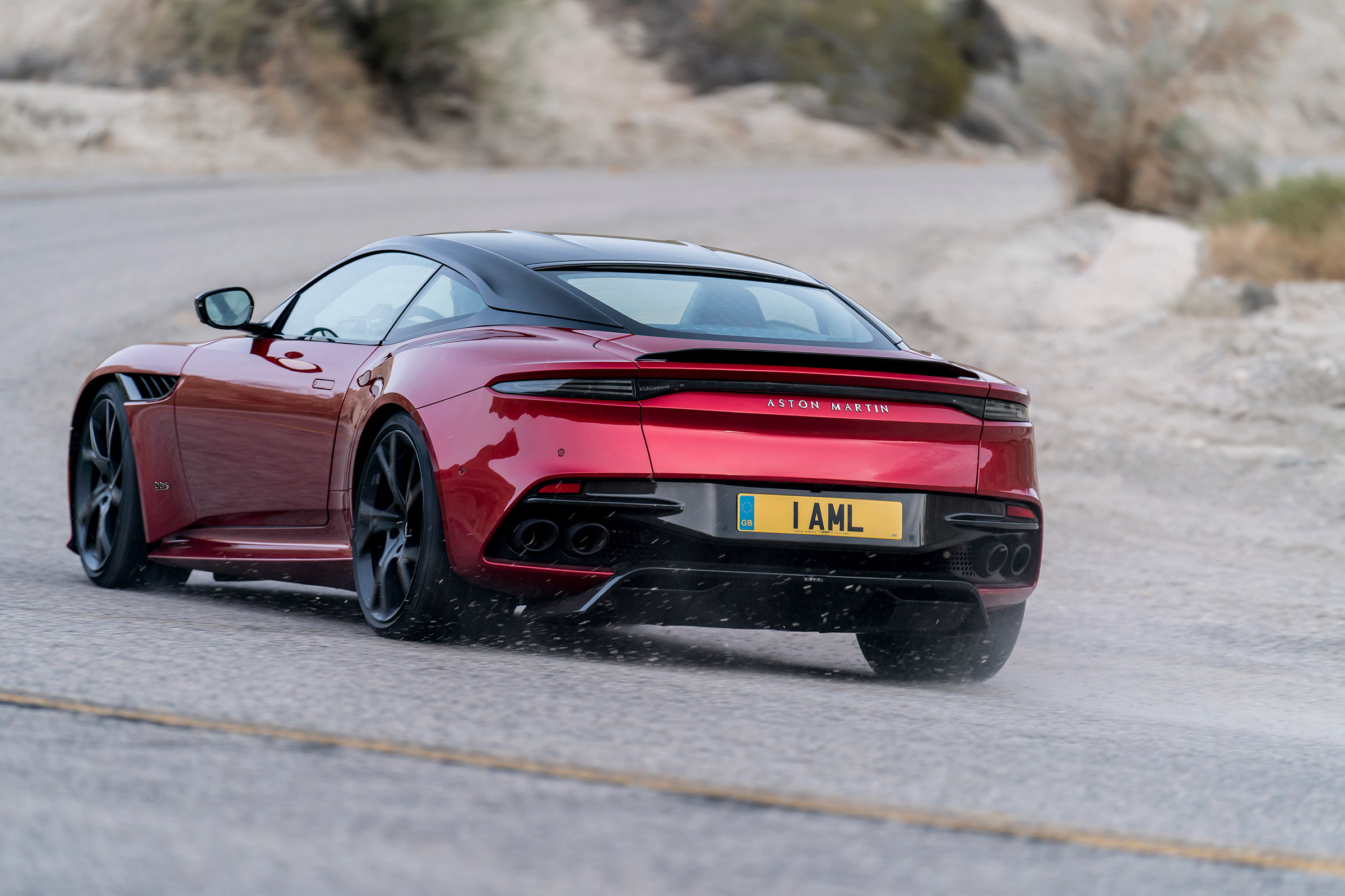 Aston Martin DBS Superleggera - rear action