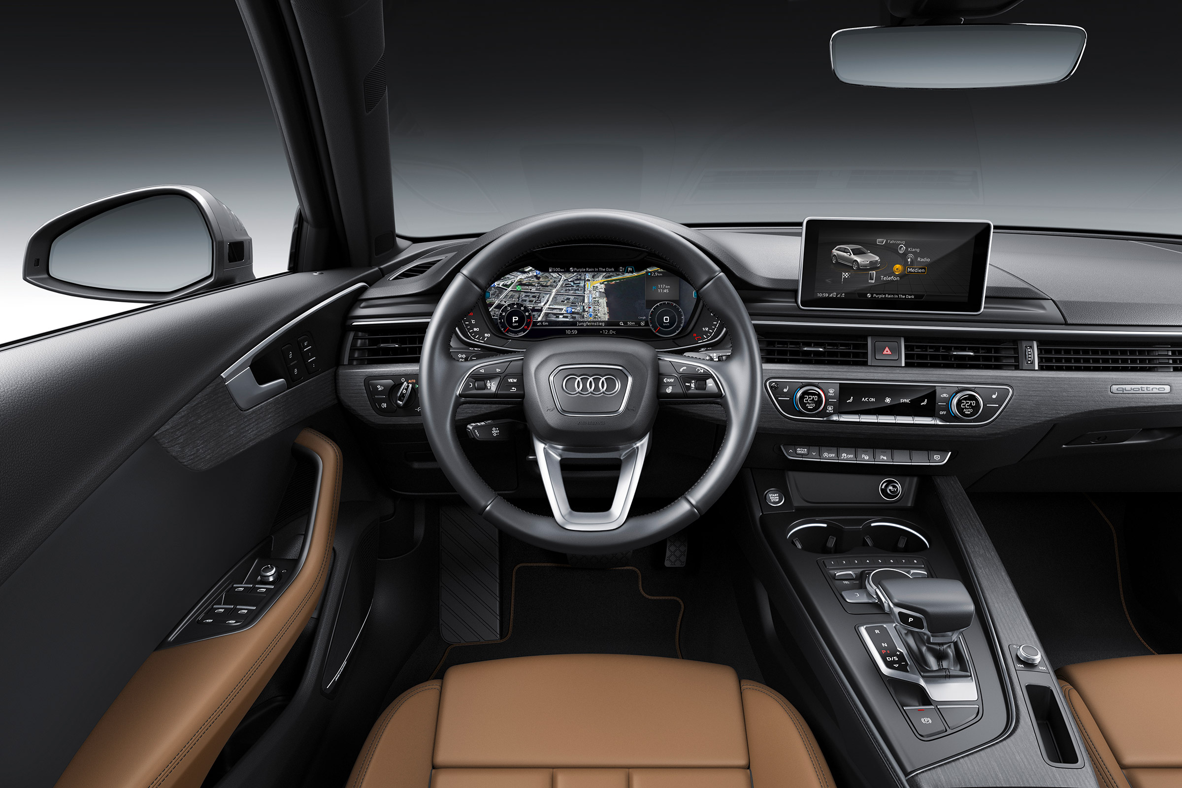Audi A4 refresh 2018 - interior