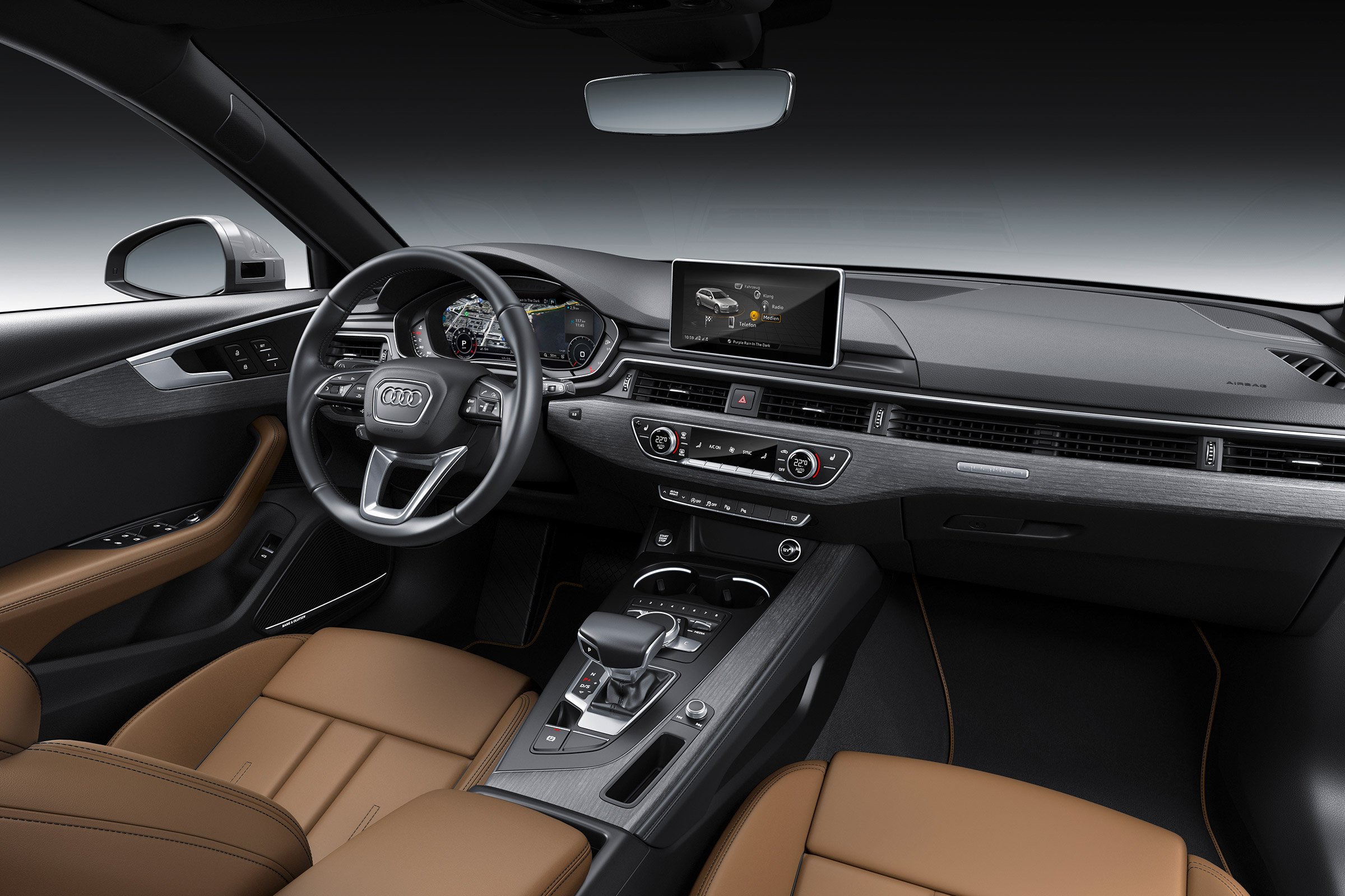 Audi A4 refresh 2018 - dash