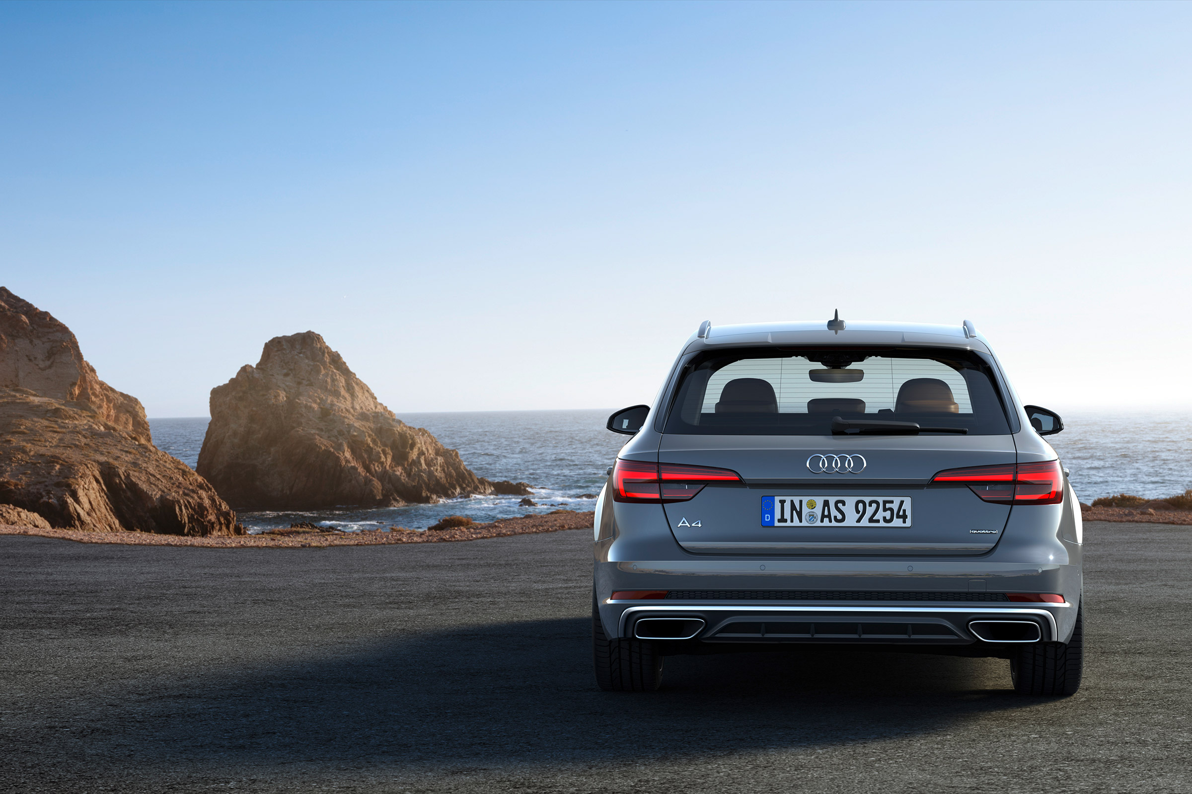 Audi A4 refresh 2018 - rear