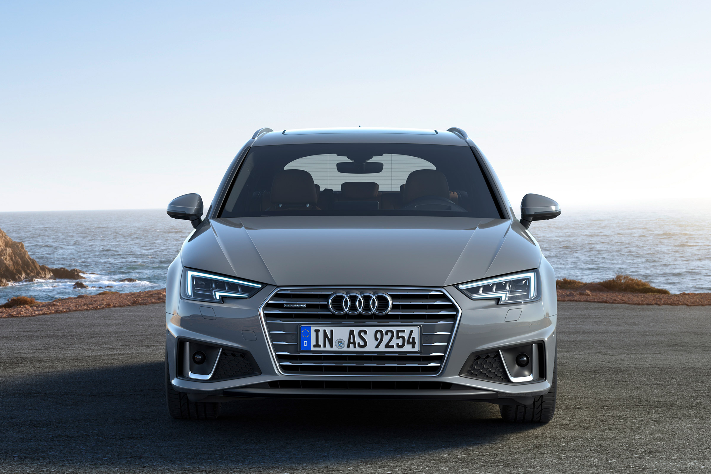 Audi A4 refresh 2018 - front