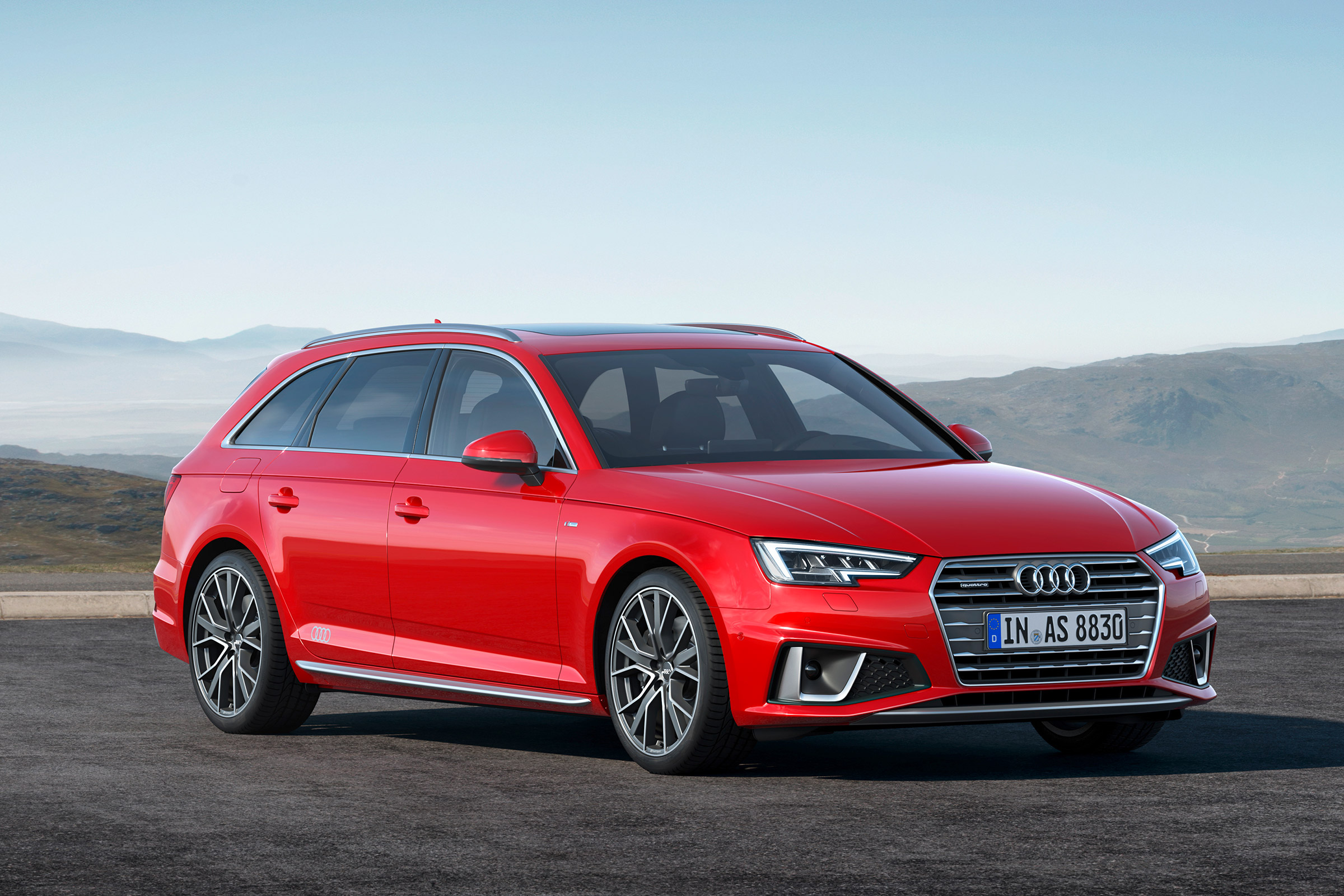 Audi A4 refresh 2018 - static