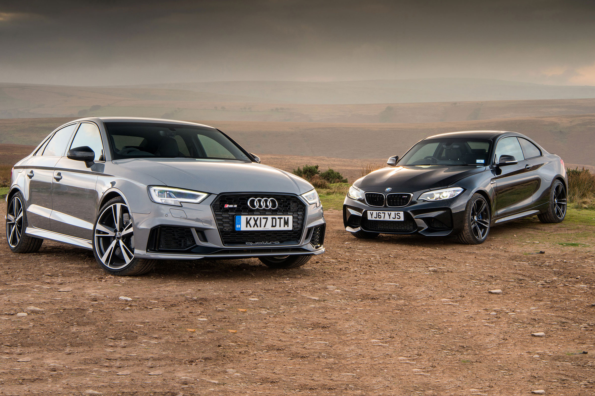 BMW M2 v Audi RS3