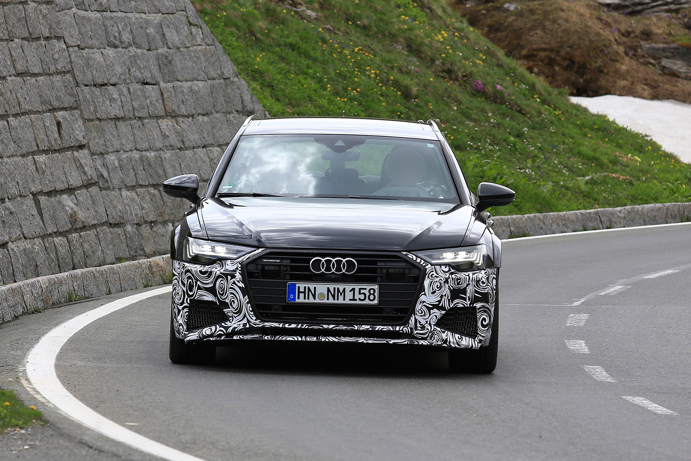 Audi RS6 Avant spy - nose