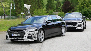 Audi RS6 Avant spy - front static