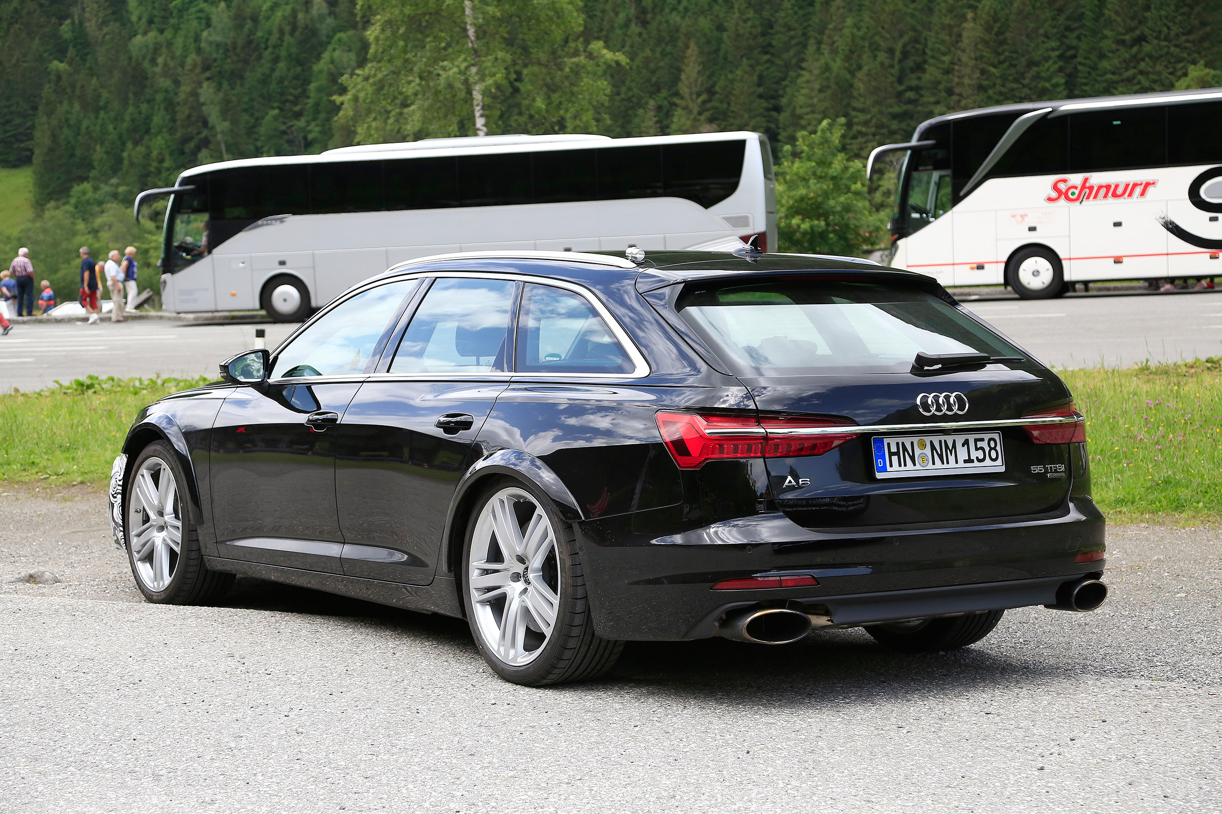 Audi RS6 Avant spy - rear quarter static