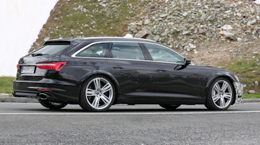 Audi RS6 Avant spy - rear quarter