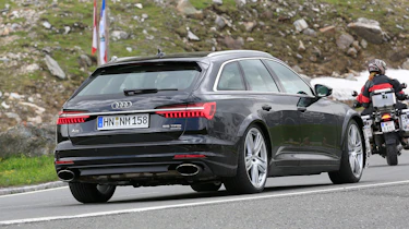 Audi RS6 Avant spy - rear quarter