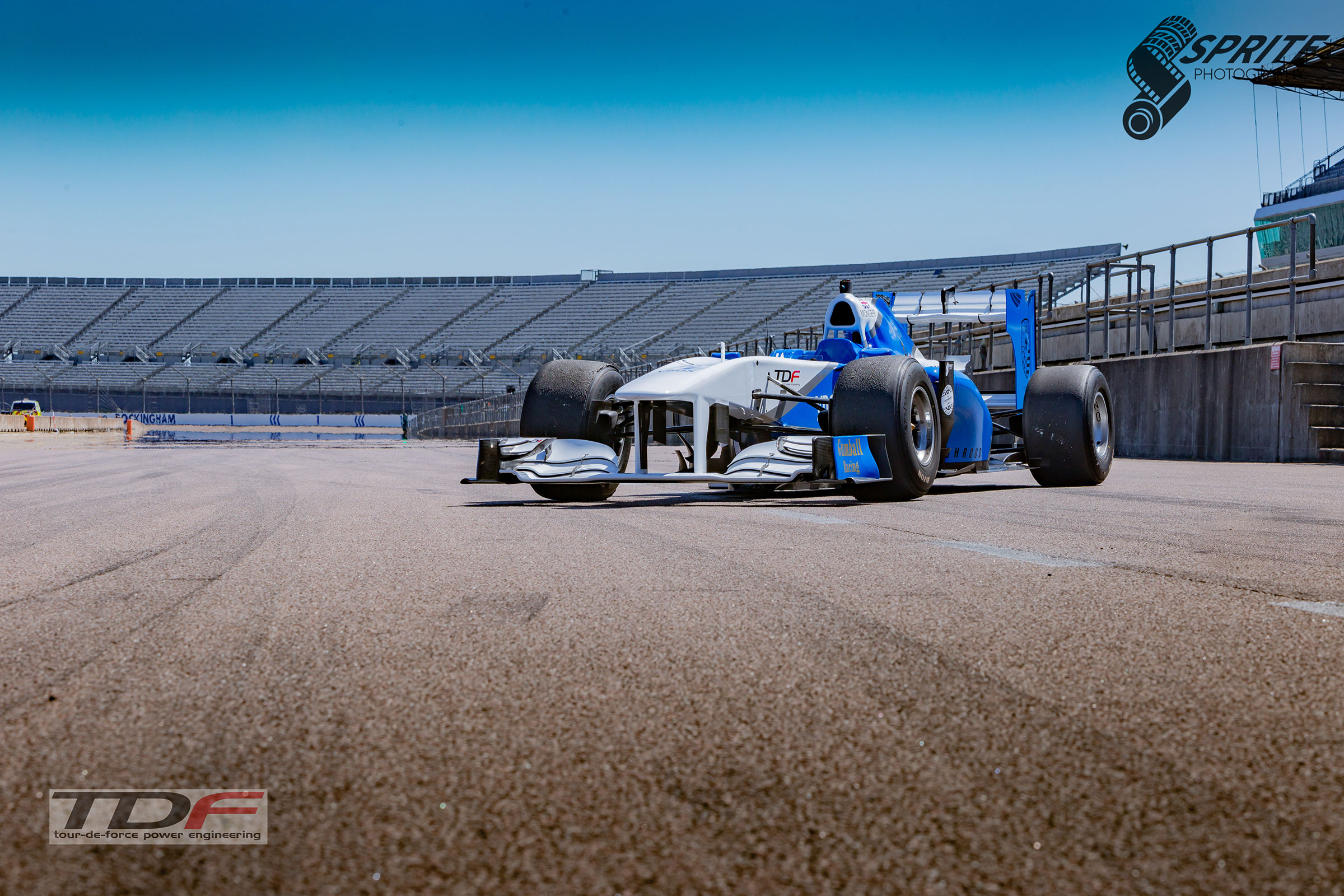 Billy Monger F1 test at Rockingham