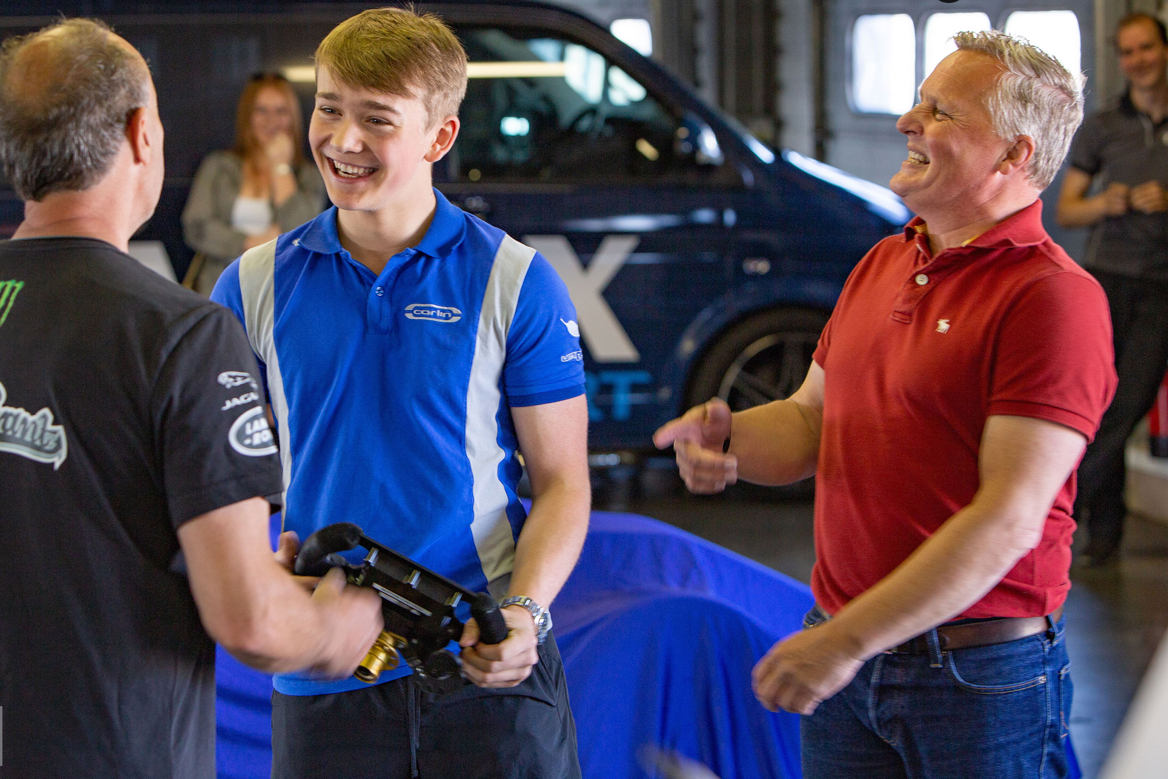 Billy Monger F1 test at Rockingham