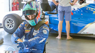 Billy Monger F1 test at Rockingham