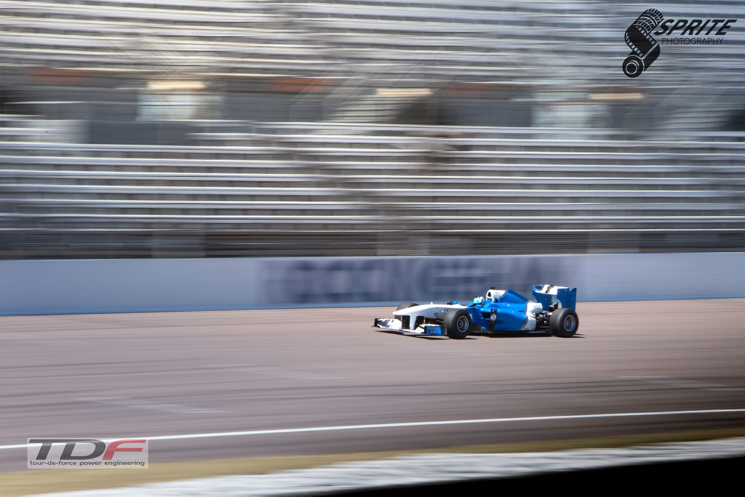 Billy Monger F1 test at Rockingham