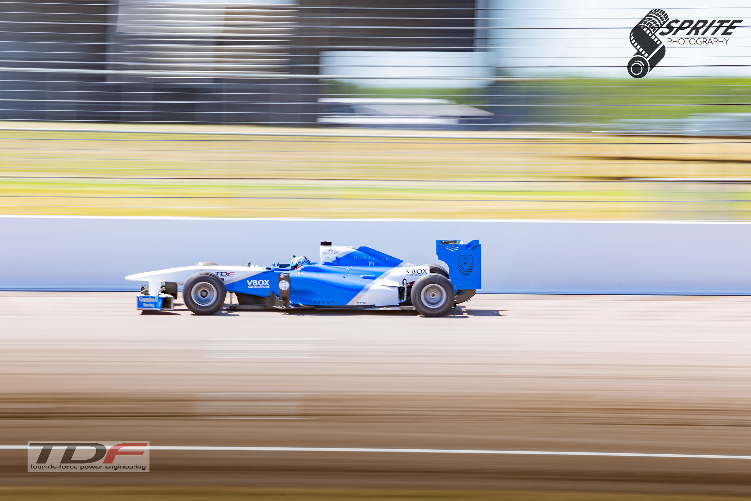 Billy Monger F1 test at Rockingham