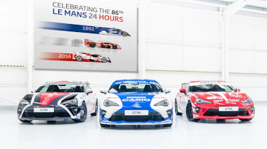 Toyota GT86s Le Mans