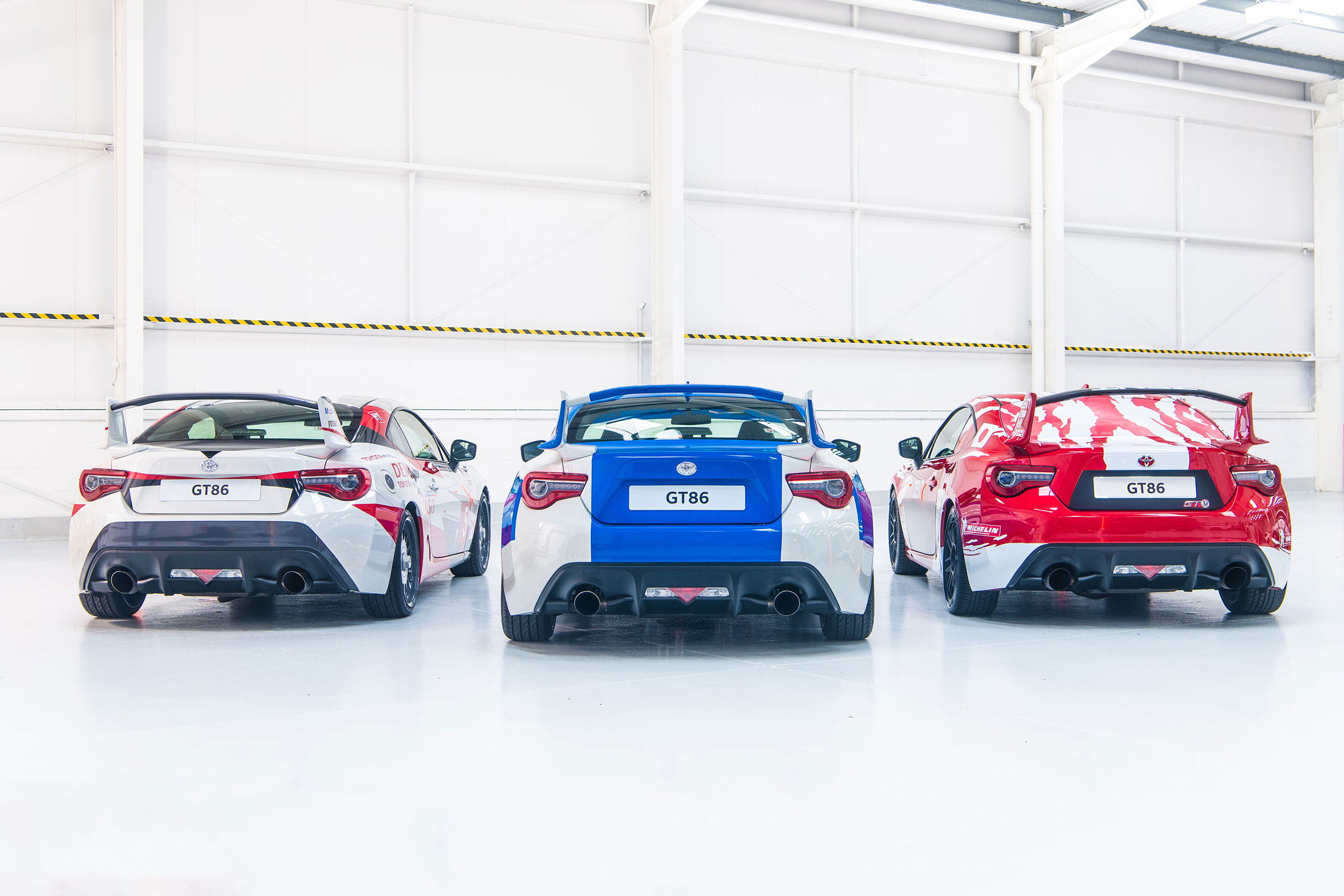 Toyota GT86s Le Mans