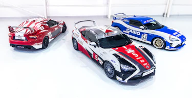 Toyota GT86s Le Mans