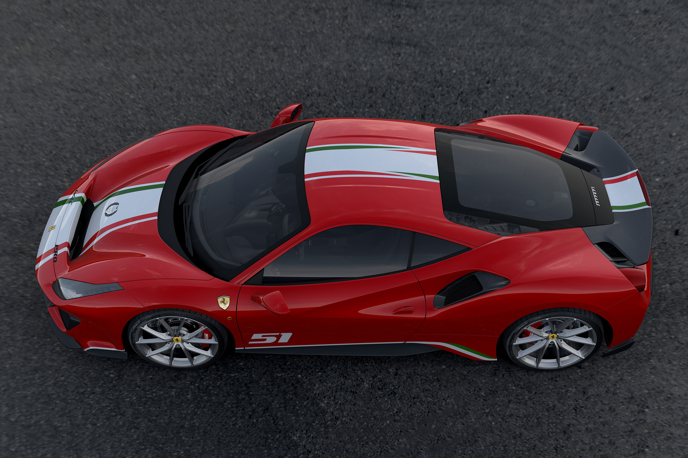 Ferrari 488 Pista Piloti Ferrari – top