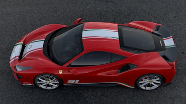 Ferrari 488 Pista Piloti Ferrari – top